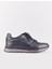 Lacivert Erkek Deri Sneaker 26854 1