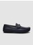 Gri Erkek Deri Loafer 121776_BYNR1 1