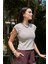 Kensal Dar Kesim Gri T-Shirt 1