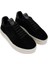 Erkek Hakiki Deri Siyah Süet Sneakers & Spor Ayakkabı 2