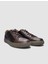 Kahverengi Erkek Deri Sneaker 124291R 2
