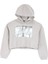 Gri Kız Çocuk Baskılı Sweatshirt BRB4WG-SWT6044 1
