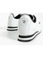 Beyaz-Siyah Erkek Sneaker 10379 2