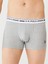 Erkek Kırmızı - Gri Melanj - Lacivert 3 Lü Boxer 4