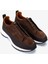 Kahverengi Erkek Süet Sneaker 1092 V2222 Erk Ayk SK24-25 2