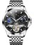 Kronen & Söhne KS7009 Day Night Tourbillon Mekanik Otomatik Erkek Çelik Kol Saati 1