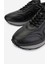 Erkek Hakiki Deri Siyah Sneakers & Spor Ayakkabı 3