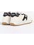Beyaz-Siyah Erkek Deri Sneaker 22309601 3