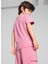 Pembe Kız Çocuk Desenli T-Shirt 62737648-PUMA x Trolls Tee 3
