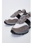 Agatho Erkek Grisiyah Hakiki Deri Sneakers & Spor Ayakkabı 4