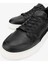 Purta Erkek Siyah Hakiki Deri Sneakers & Spor Ayakkabı 3