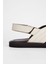 Sandals Factory Zeno Erkek Kırık Beyaz Hakiki Deri Sandalet Ayakkabı 3