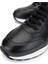 Erkek Hakiki Deri Siyah Sneakers & Spor Ayakkabı 3