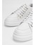 Erkek Beyaz Hakiki Deri Sneakers & Spor Ayakkabı 3