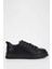 Erkek Hakiki Deri Siyah Kroko Sneakers & Spor Ayakkabı 1
