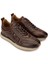 Siyah Erkek Deri Sneaker 383 5960 Erk Ayk SK24-25 2
