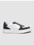 Beyaz-Gri Erkek Deri Sneaker 124572 1