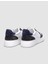 Beyaz-Gri Erkek Deri Sneaker 124572 3