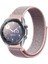 Samsung Galaxy Watch 3 41MM Akıllı Saat Uyumlu Spor Kumaş Desenli Cırt Cırtlı Kordon Kayış 1