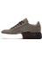 Erkek Gri Bağcıklı Nubuk Deri Sneaker 24SFD6125V3 2