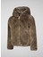 Kahve Kız Çocuk Düz Mont J33540GFURY1940038 2