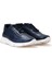 Lacivert Erkek Deri Sneaker 12312 3