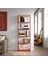 Max 5 Raflı Kitaplık-Parlak Kırmızı 58X170X23 cm (Gxyxd) 2