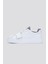 Beyaz-Gri Erkek Deri Sneaker 352 20251 Erk Ayk Y24 2