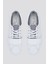 Beyaz-Gri Erkek Deri Sneaker 352 20251 Erk Ayk Y24 5
