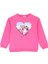 Fuşya Kız Çocuk Baskılı Sweatshirt BRB4WG-SWT6143 1