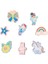 Floss & Rock Stamper Ahşap Baskı Seti / Rainbow Fairy 3