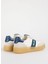 Beyaz-Lacivert Erkek Sneaker Mark 100 3