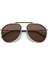 Dolce&gabbana DG2277 Oval Altın Erkek Güneş Gözlüğü 4