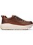 Erkek Hakiki Deri Kahverengi Sneakers 1