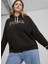 67789901 Squad Hoodie Tr Siyah Kadın Kapüşon Yaka Regular Fit Sweatshirt 2