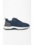 Lacivert Erkek Deri Sneaker 383 5702 Erk Ayk SK23/24 1