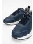 Lacivert Erkek Deri Sneaker 383 5702 Erk Ayk SK23/24 3