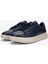 Erkek Hakiki Deri Lacivert Sneakers & Spor Ayakkabı 4