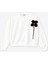 Kız Çocuk Siyah Çiçek Sweatshirt 1