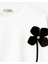 Kız Çocuk Siyah Çiçek Sweatshirt 2