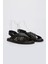 Sandals Factory Zeno Erkek Siyah Hakiki Deri Sandalet Ayakkabı 2