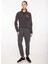 Antrasit Kadın Kapüşon Yaka Standart Fit Polar Sweatshırt D3WL-SWT26 1