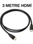 HDMI Kablo 3 Metre – 1080p Full HD, Altın Uçlu, TV Bilgisayar Uyumlu Görüntü Kablosu 1