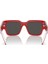 Dolce&gabbana DX6004 Köşeli Kırmızı Unisex Çocuk Güneş Gözlüğü 2