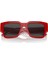 Dolce&gabbana DX6004 Köşeli Kırmızı Unisex Çocuk Güneş Gözlüğü 3