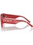 Dolce&gabbana DX6004 Köşeli Kırmızı Unisex Çocuk Güneş Gözlüğü 4