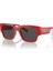 Dolce&gabbana DX6004 Köşeli Kırmızı Unisex Çocuk Güneş Gözlüğü 5