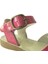 Marella Verniz Fuxia - Fuşya Rengi Deri Çocuk Sandaleti 2