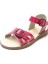 Marella Verniz Fuxia - Fuşya Rengi Deri Çocuk Sandaleti 3