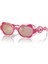 Dolce&gabbana DX6005 Oval Pembe Unisex Çocuk Güneş Gözlüğü 4